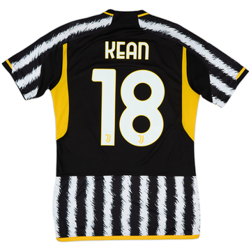 2023-24 Juventus Home Shirt Kean #18 - 10/10 - (M)