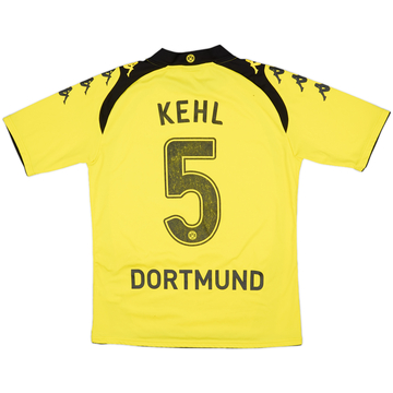 2009-10 Borussia Dortmund Home Shirt Kehl #5 - 6/10 - (M)