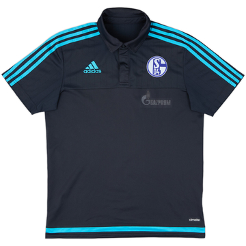 2018-19 Schalke adidas Polo Shirt - 5/10 - (M)