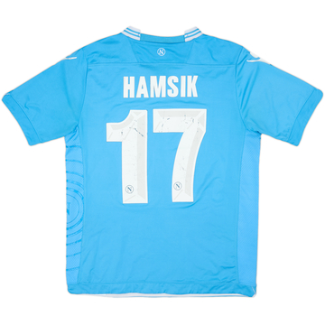 2013-14 Napoli Home Shirt Hamsik #17 - 5/10 - (S)
