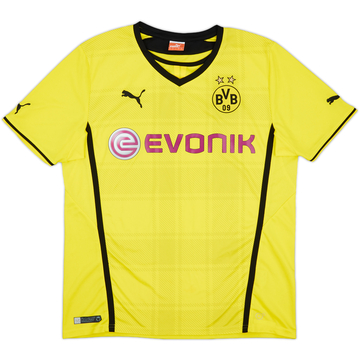 2013-14 Borussia Dortmund Home Shirt - 7/10 - (L)