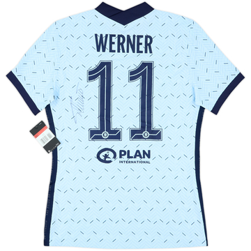 2020-21 Chelsea Player Issue Signed Away Shirt Werner #11