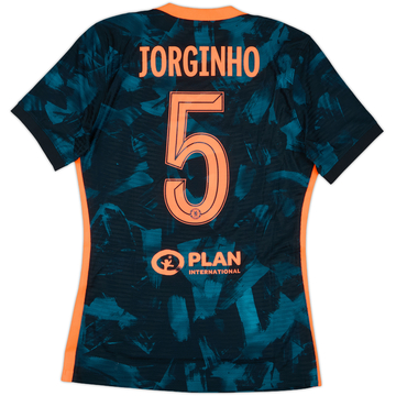 2021-22 Chelsea Player Issue Third Shirt Jorginho #5