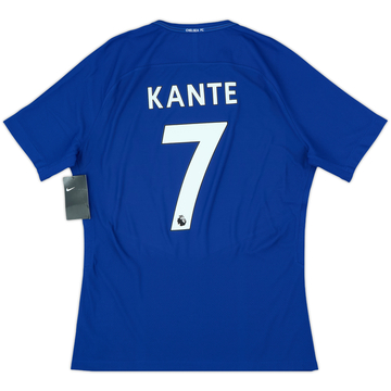 2017-18 Chelsea Player Issue Home Shirt Kante #7 (L)