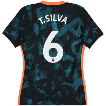 2021-22 Chelsea Player Issue Third Shirt T.Silva #6 - 10/10 - (M)
