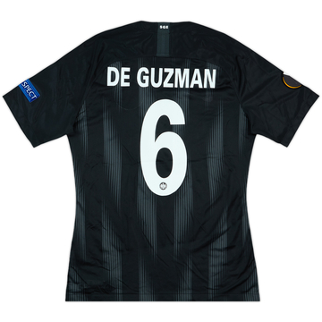 2018-19 Eintracht Frankfurt Match Issue Europa League Home Shirt De Guzman #6