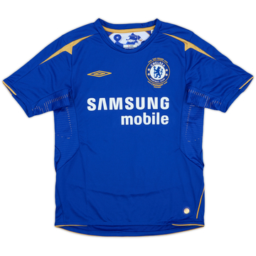 2005-06 Chelsea Centenary Home Shirt - 10/10 - (S.Boys)