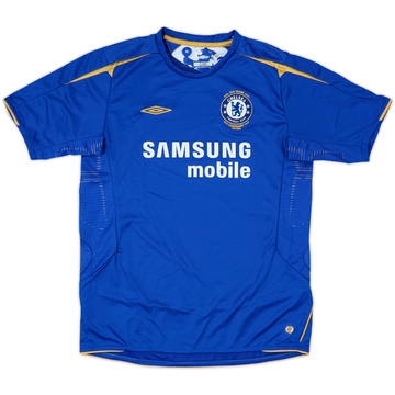 2005-06 Chelsea Centenary Home Shirt - 7/10 - (XL.Boys)