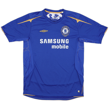 2005-06 Chelsea Centenary Home Shirt - 8/10 - (XL.Boys)