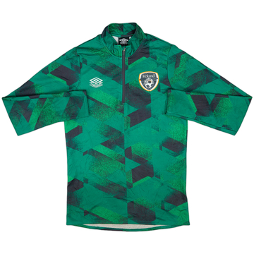 2022-23 Ireland Umbro 1/4 Zip Drill Top - 8/10 - (S)