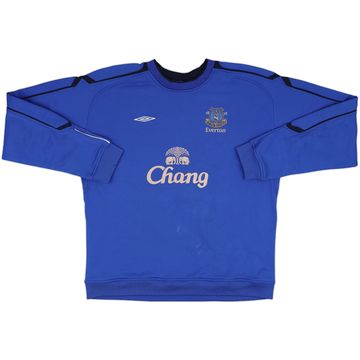 2006-07 Everton Umbro Sweat Top - 7/10 - (XXL)