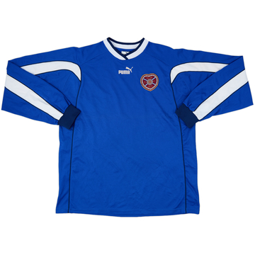 2000s Puma Template Training L/S Shirt (Hearts) - 5/10 - (XL)