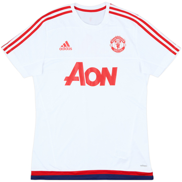 2015-16 Manchester United adizero Training Shirt - 9/10 - (M)