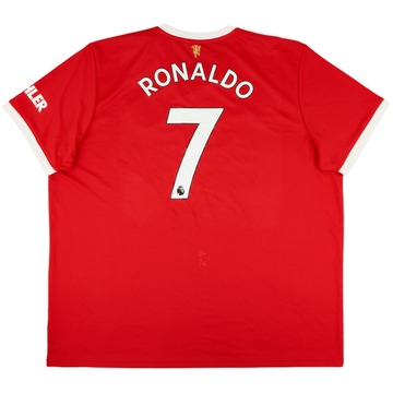 2021-22 Manchester United Home Shirt Ronaldo #7 (3XL)