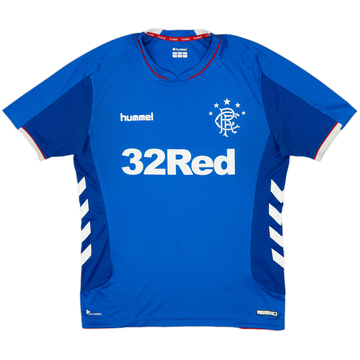 2018-19 Rangers Home Shirt - 7/10 - (L)