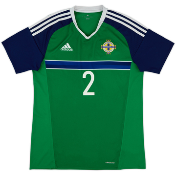 2016-17 Northern Ireland Home Shirt #2 - 5/10 - (M)