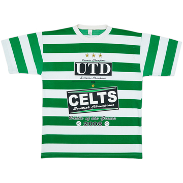 2008-09 Celtic 'Battle of the Greats' Fan Shirt - 7/10 - (L)