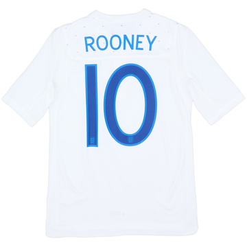 2010-11 England Home Shirt Rooney #10 (XL.Boys)