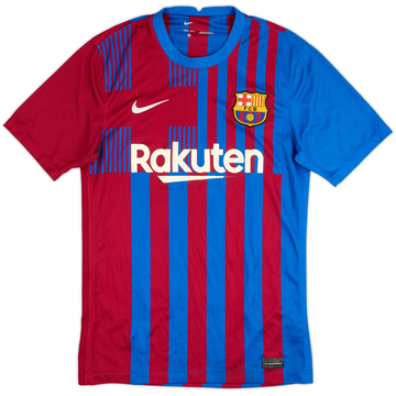 2021-22 Barcelona Home Shirt - 5/10 - (S)