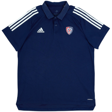 2020-21 Cagliari adidas Polo Shirt - 7/10 - (XL)