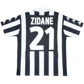 1999-00 Juventus Basic Home Shirt Zidane #21 - 7/10 - (M)