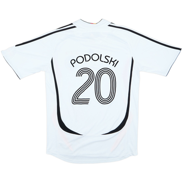 2005-07 Germany Home Shirt Podolski #20 - 8/10 - (M)