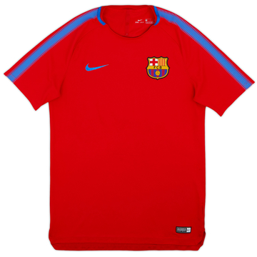 2017-18 Barcelona Nike Training Shirt - 8/10 - (M)