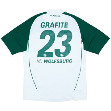 2010-11 Wolfsburg Home Shirt Grafite #23 - 6/10 - (L)