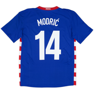 2007-09 Croatia Away Shirt Modric #14 - 10/10 - (S)