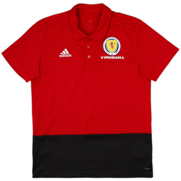 2017-18 Scotland adidas Polo Shirt - 8/10 - (L)