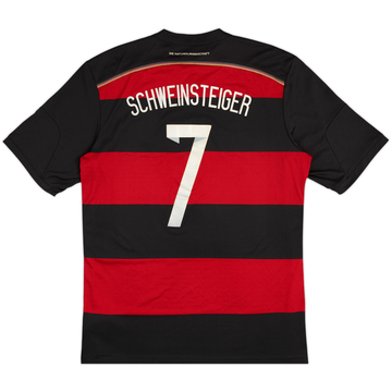 2014-15 Germany Away Shirt Schweinsteiger #7 - 9/10 - (XL)