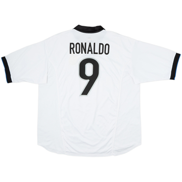 1998-99 Inter Milan Away Shirt Ronaldo #9 - 10/10 - (XXL)