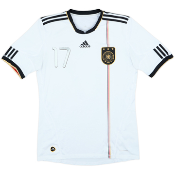 2010-11 Germany Home Shirt Mertesacker #17 - 4/10 - (M)