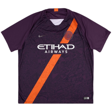 2018-19 Manchester City Third Shirt - 4/10 - (XL)