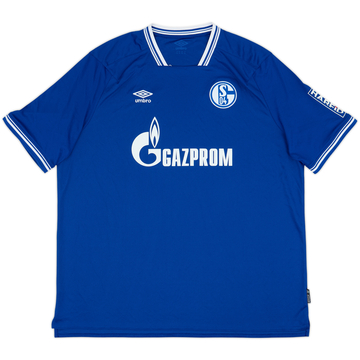 2020-21 Schalke Home Shirt - 8/10 - (4XL)