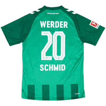2024-25 Werder Bremen Home Shirt Schmid #20 - 8/10 - (XL)