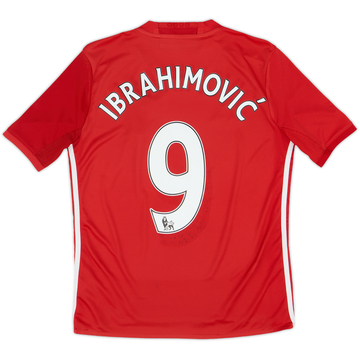 Camiseta de local del Manchester United 2016-17 Ibrahimovic #9 - 5/10 - (L.Niños)