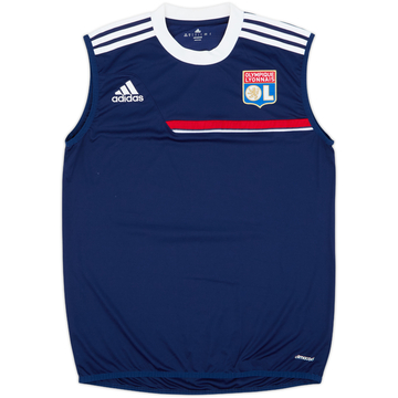 2013-14 Lyon adidas Chaleco de entrenamiento - 8/10 - (M/L)
