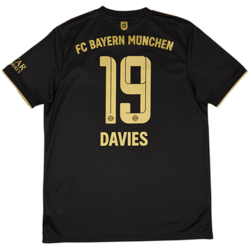 2021-22 Bayern Munich Away Shirt Davies #19 - 8/10 - (L)