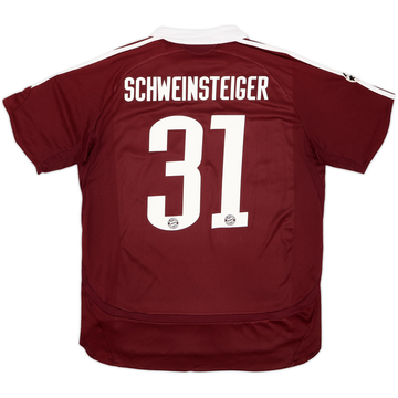 2006-07 Bayern Munich CL Shirt Schweinsteiger #31 - 6/10 - (M)