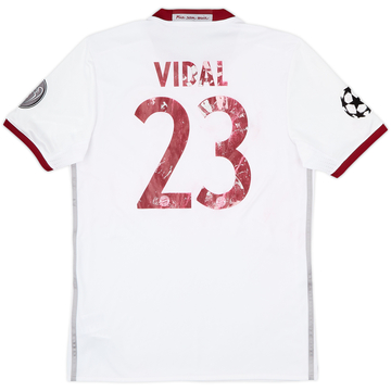 2016-17 Bayern Munich Third Shirt Vidal #23 - 4/10 - (M)