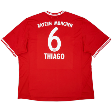 2013-14 Bayern Munich Home Shirt Thiago #6 - 7/10 - (3XL)