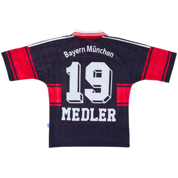 1997-99 Bayern Munich Home Shirt Medler #19 - 8/10 - (S)