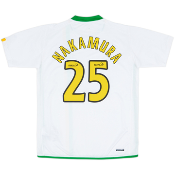 2006-08 Celtic European Shirt Nakamura #25 - 8/10 - (L)