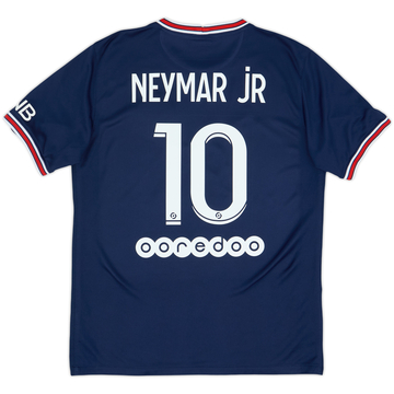 2021-22 Paris Saint-Germain Home Shirt Neymar Jr #10 - 8/10 - (M)