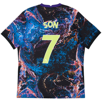 2021-22 Tottenham Away Shirt Son #7 - 8/10 - (L)