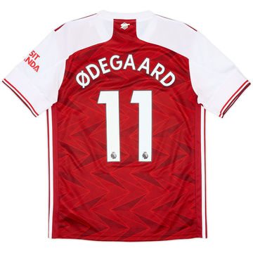 2020-21 Arsenal Home Shirt Odegaard #11 - 8/10 - (M)