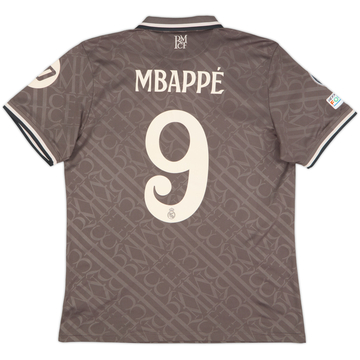 2024-25 Real Madrid Third Shirt Mbappe #9 - 8/10 - (L)