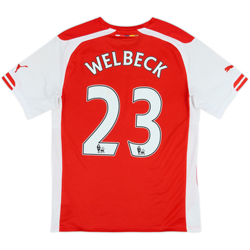 2014-15 Arsenal Home Shirt Welbeck #23 - 5/10 - (S)