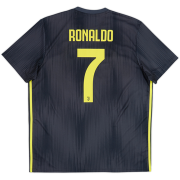 Camiseta de la tercera equipación del Juventus 2018-19 Ronaldo #7 - 8/10 - (XL)